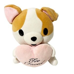 Too Faced Clover Stuffed Plush Puppy Toy Limited Edition